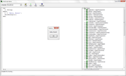 Fast Script code in work (Windows).