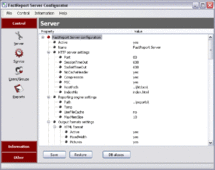 FastReport Sevrer Configurator