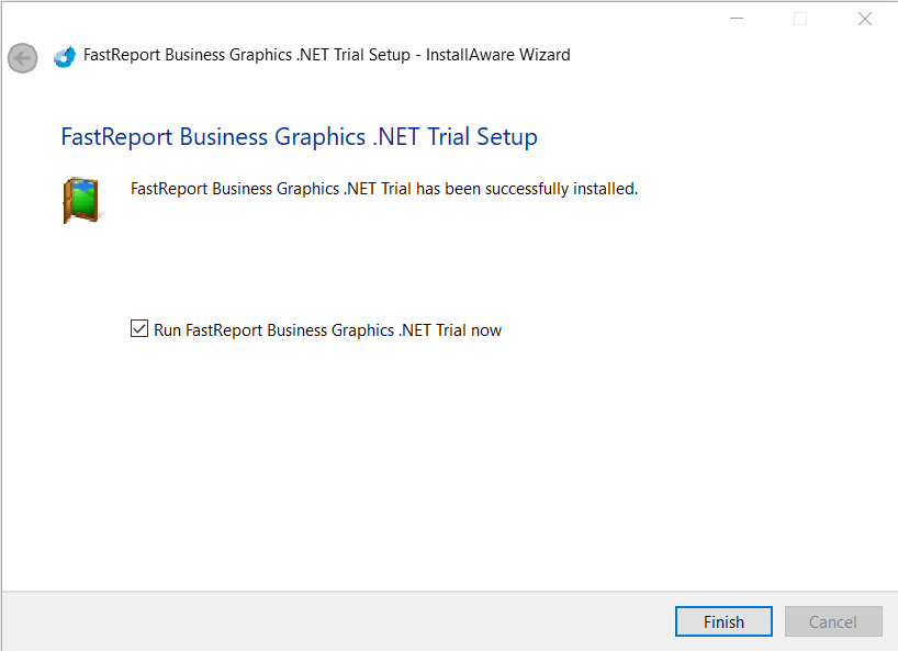 Installing FastReport Business Graphics