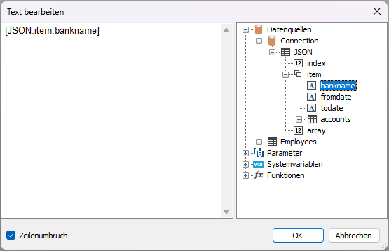 json Using Example