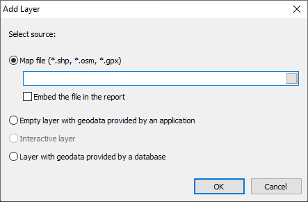 Adding map layers | FastReport VCL