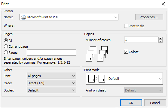 Dot-matrix report printing | VCL