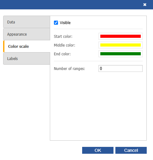 Highlighting data using colors | FastReport Online Designer