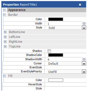Formatting | FastReport Online Designer