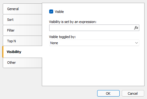 Element visibility | FastReport Desktop