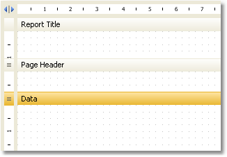 Bands in designer | FastReport Desktop