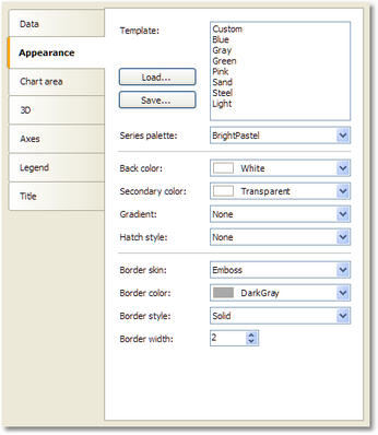 Setting up the appearance | FastReport Desktop