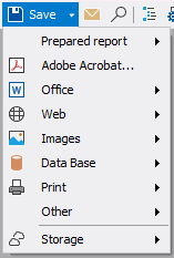 Exporting the report | FastReport Desktop