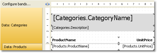 Master-detail report | FastReport Desktop