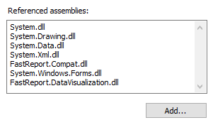 Using .NET functions | FastReport Desktop