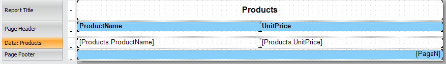 Example 2. Creating a report with the wizard | FastReport Desktop