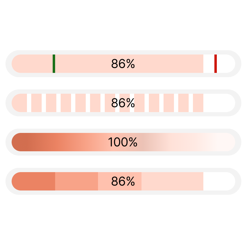Progress bar component — TfrProgressBar