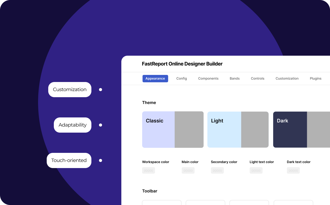 Report Designer right in the browser