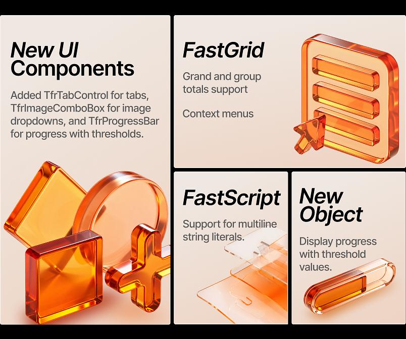 More features for your reports