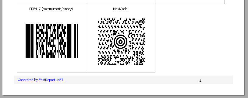 Numbering range works for combined reports