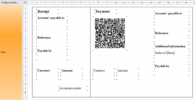 Swiss QR-bill report template result