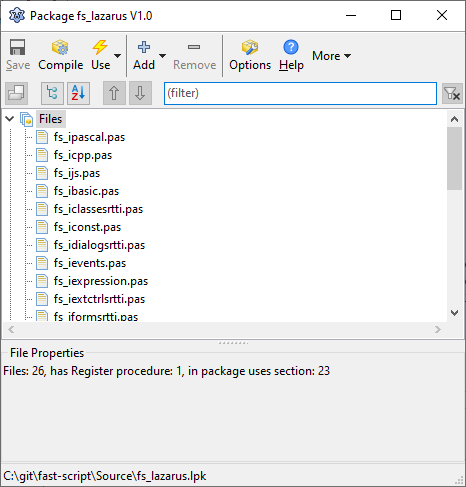 Instalación de paquetes FastReport en Lazarus para Linux / Windows