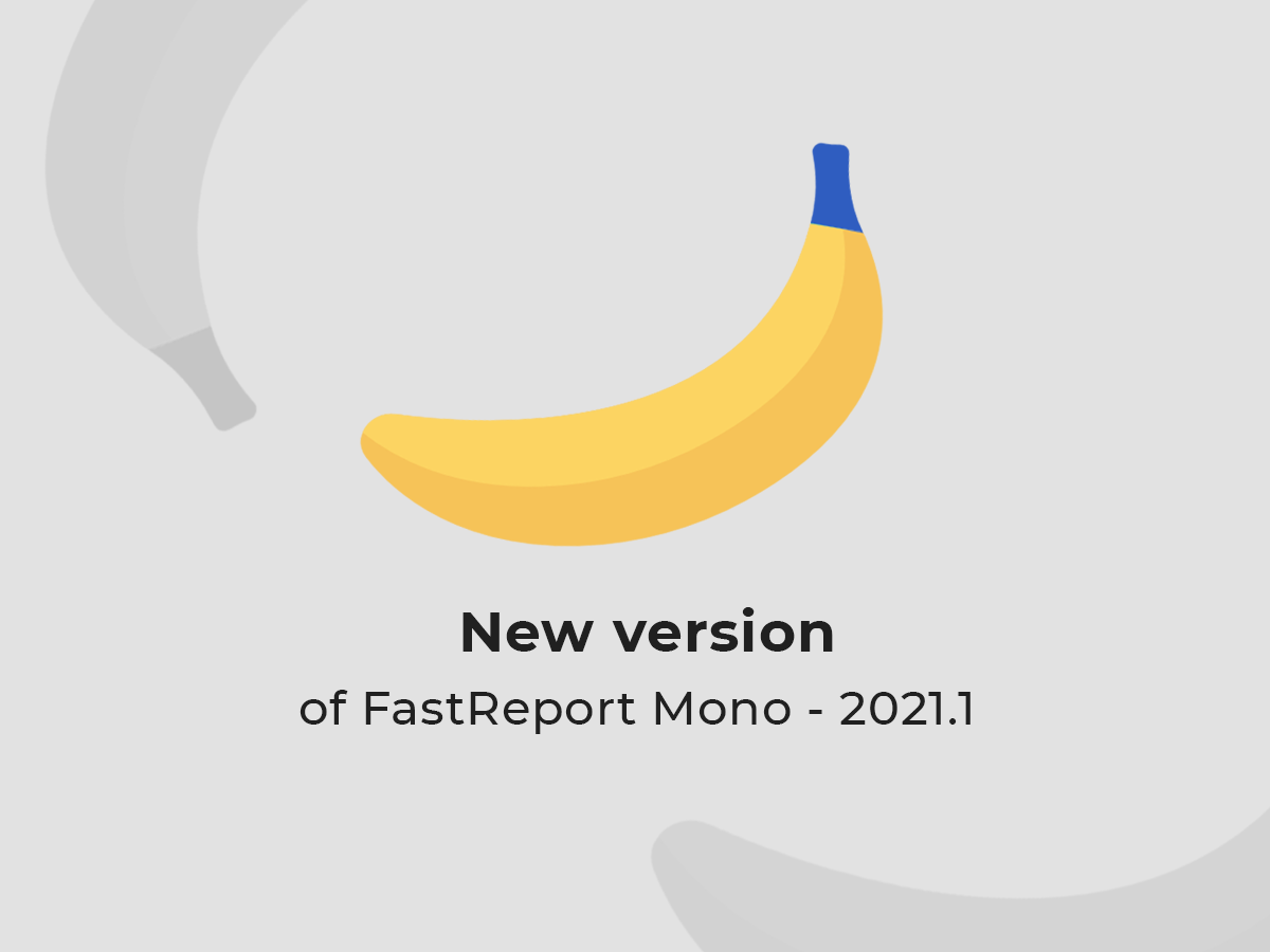 FastReport Mono 2021.1