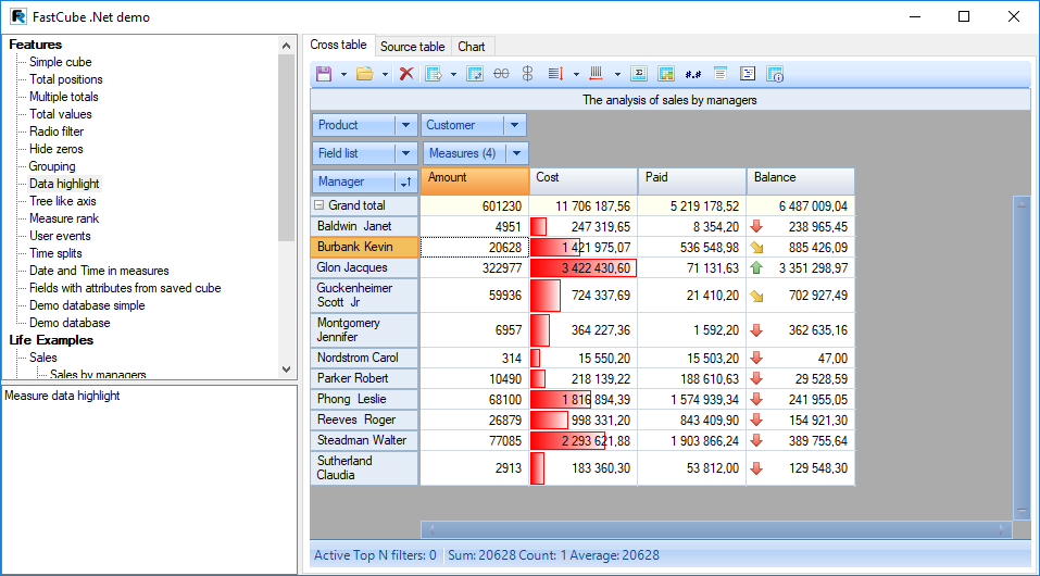 FastCube .NET View
